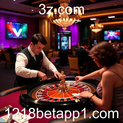 Experiência Imersiva com Jogos ao Vivo no 1218bet.app